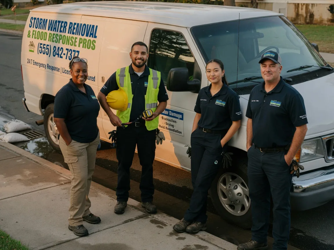 Storm Damage Water Removal company in Columbia, CA