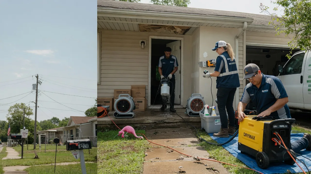 Storm Damage Water Removal in Columbia, CA near me